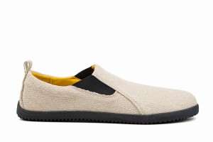 Ahinsa Hemp Barfuß Slip-on-sneakers Herren Beige | CDM5269ZD