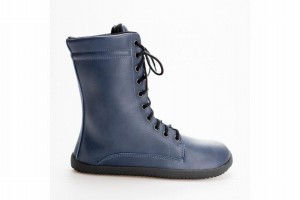 Ahinsa Jaya Barfuß Winterstiefel Damen Blau | NFT3785NL