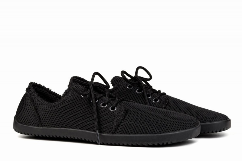 Ahinsa Bindu 2 Airnet Barfuß Sneakers Damen Schwarz | PZB7812TR