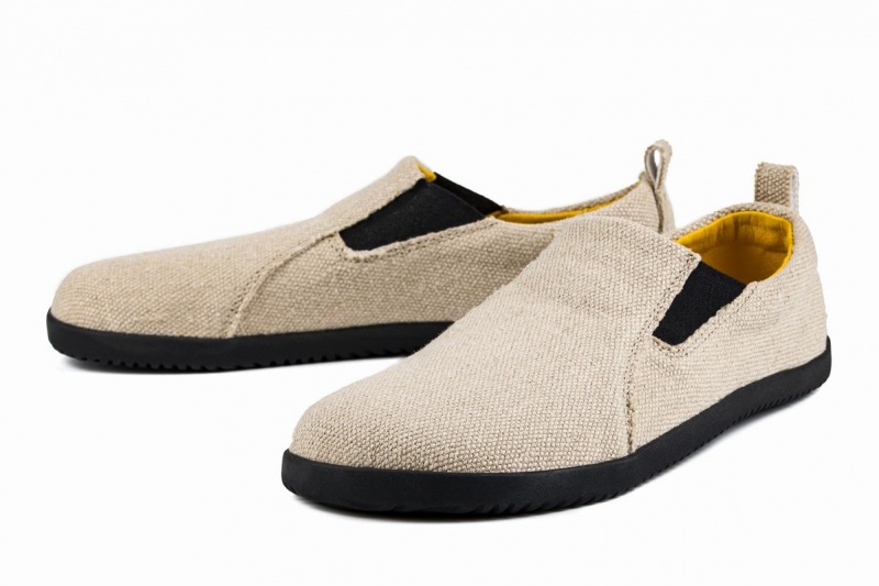 Ahinsa Hemp Barfuß Slip-on-sneakers Damen Beige | VMC4372FI