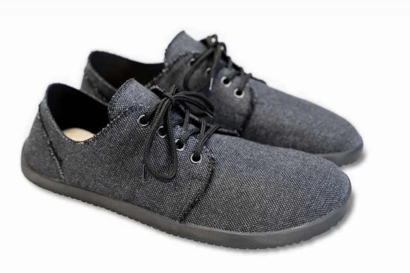 Ahinsa Phira Recycled Barfuß Sneakers Herren Dunkelgrau | YJN4069XI