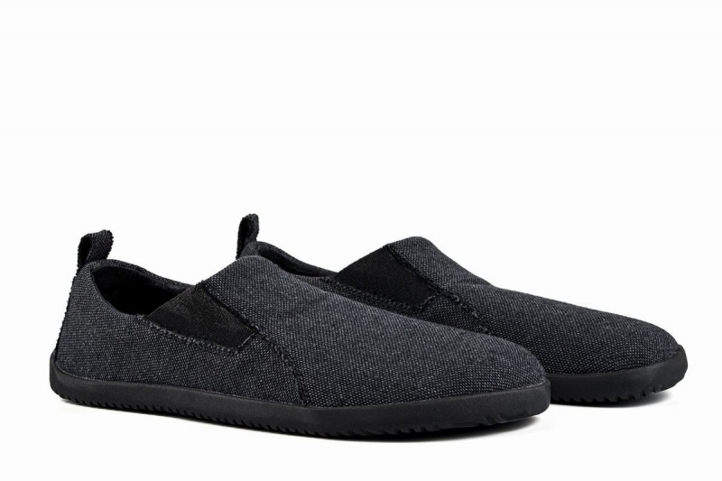 Ahinsa Recycled Barfuß Slip-on-sneakers Damen Dunkelgrau | QMQ8621FB