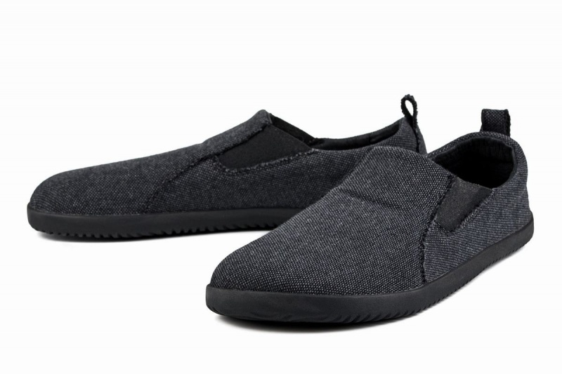 Ahinsa Recycled Barfuß Slip-on-sneakers Damen Dunkelgrau | QMQ8621FB