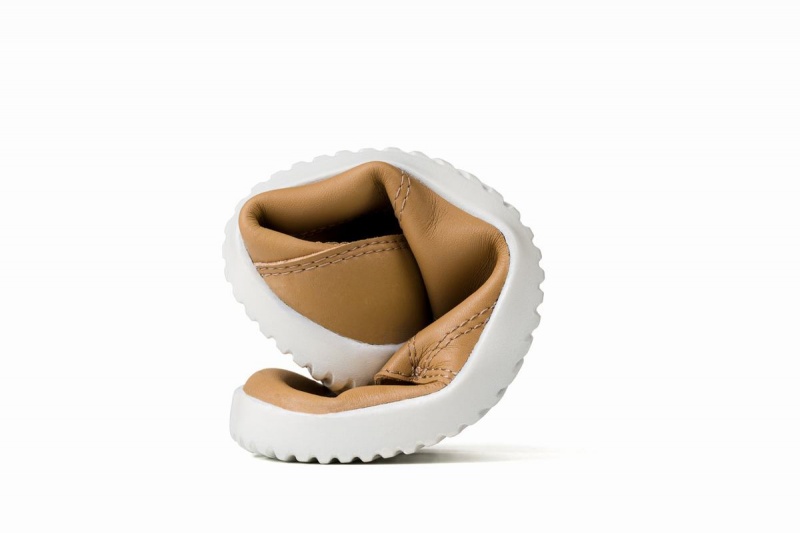 Ahinsa Vida Barfuß Sneakers Damen Beige | GGI6857UV