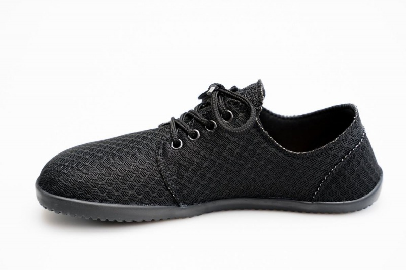 Ahinsa Zone Barfuß Sneakers Herren Schwarz | SKO7975XP