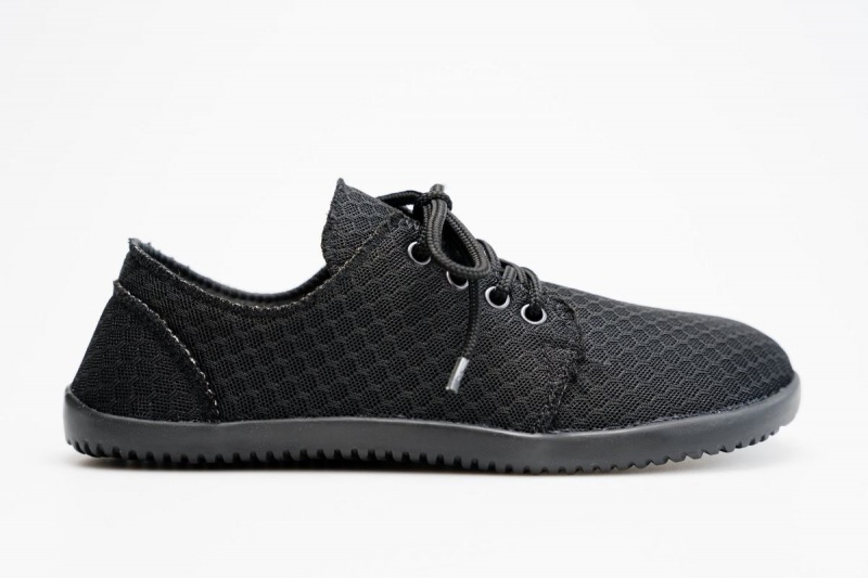 Ahinsa Zone Barfuß Sneakers Herren Schwarz | SKO7975XP